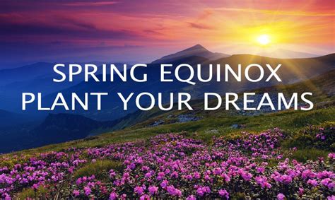 Spring Equinox Event