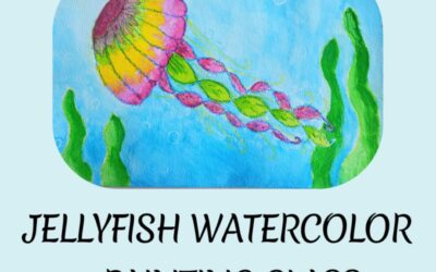 Jellyfish Watercolor Painting Class